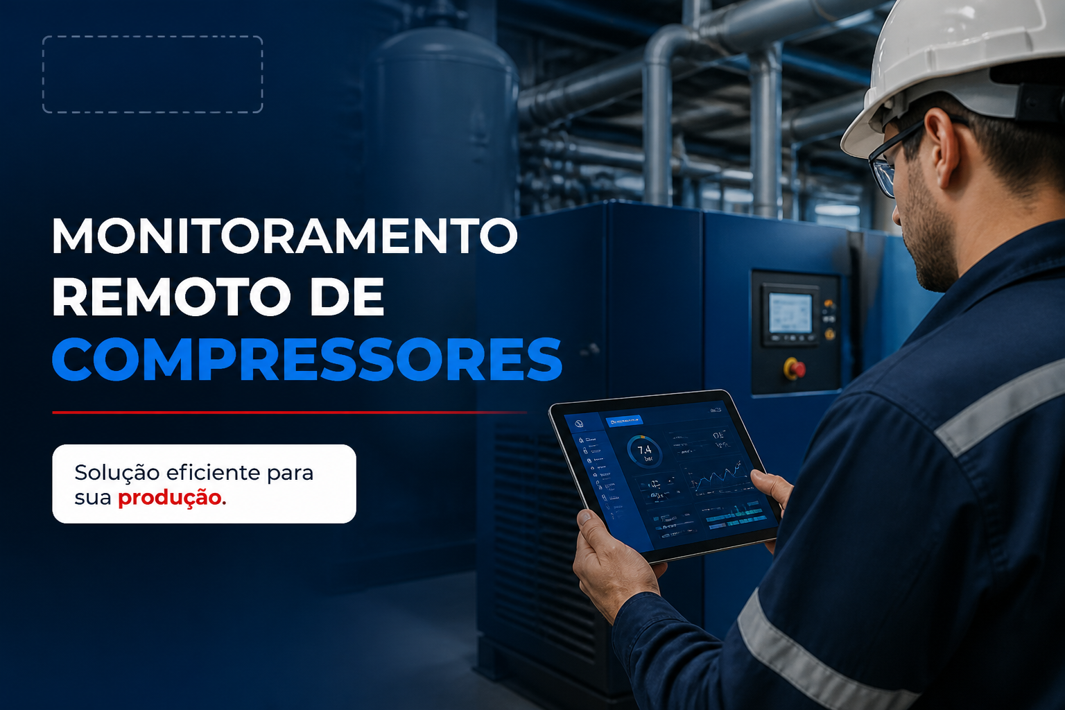 Monitoramento Remoto de Compressores: Solução Eficiente para sua Produção